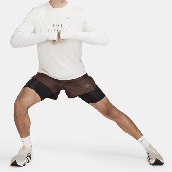 Nike Men’s Repel 2-n-1 Running 7" Shorts - Picture 3 of 13